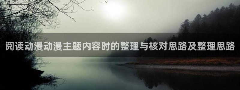omofun高分动漫推荐:阅读动漫动漫主题内容时的整理与核对思路及整理思路配图